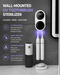Smart UV Toothbrush Sterilizer - Automatic Cleaning & Drying