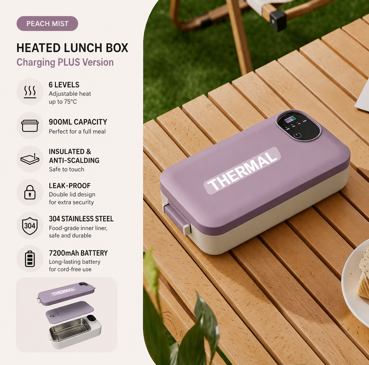 ThermaGo™ Portable Lunch Box