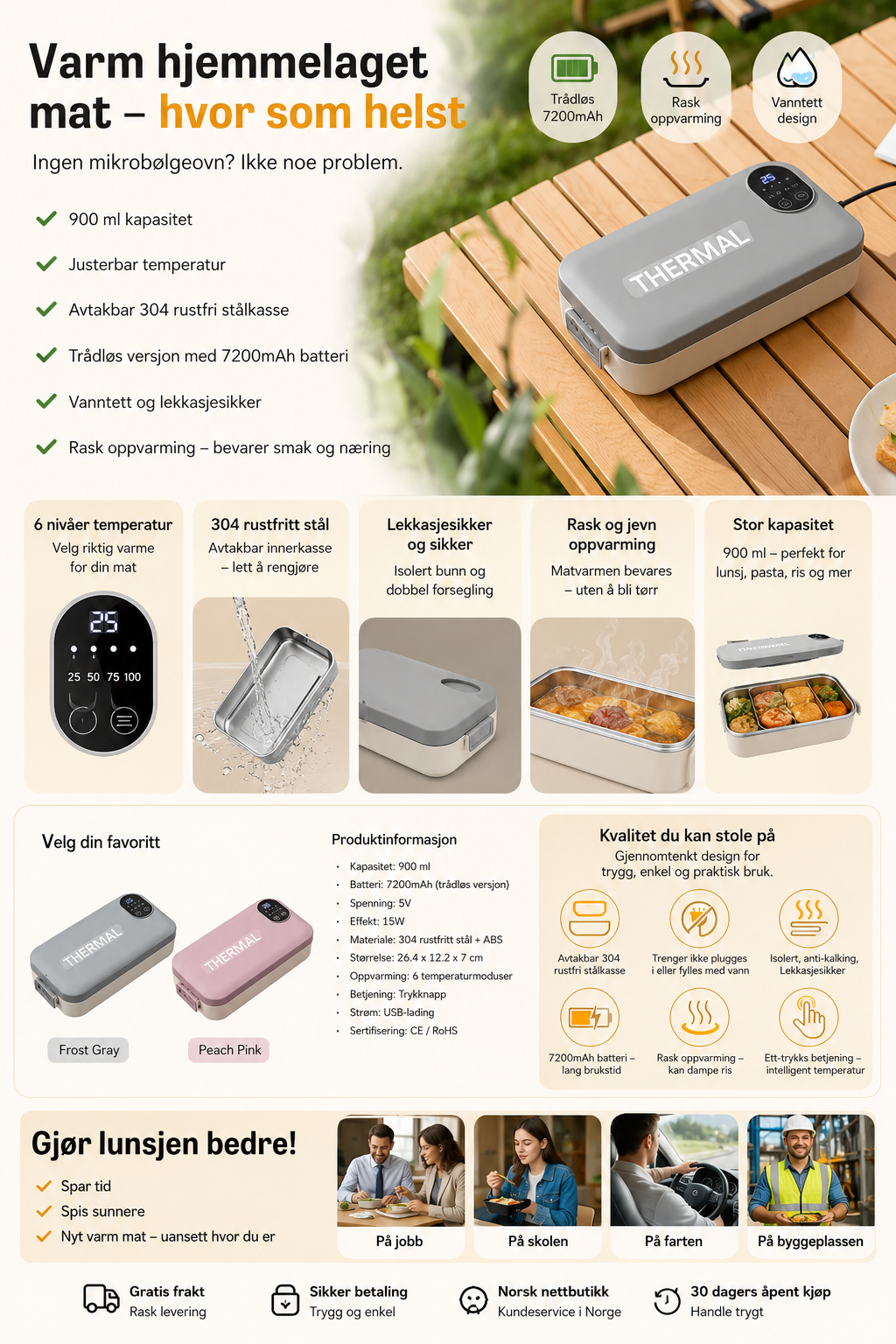 ThermaGo™ Portable Lunch Box