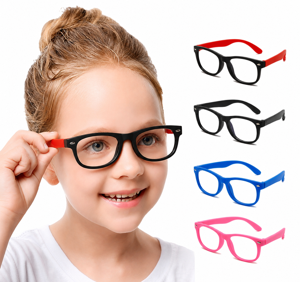 Blue Light Glasses for Kids — Protect Their Eyes Every Day